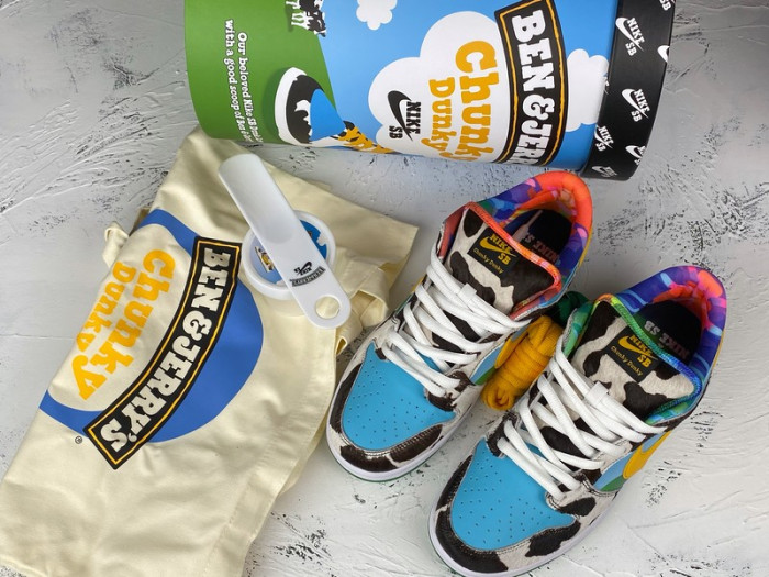 Nike SB Dunk Low Ben and Jerry’s Chunky Dunky CU3244-100