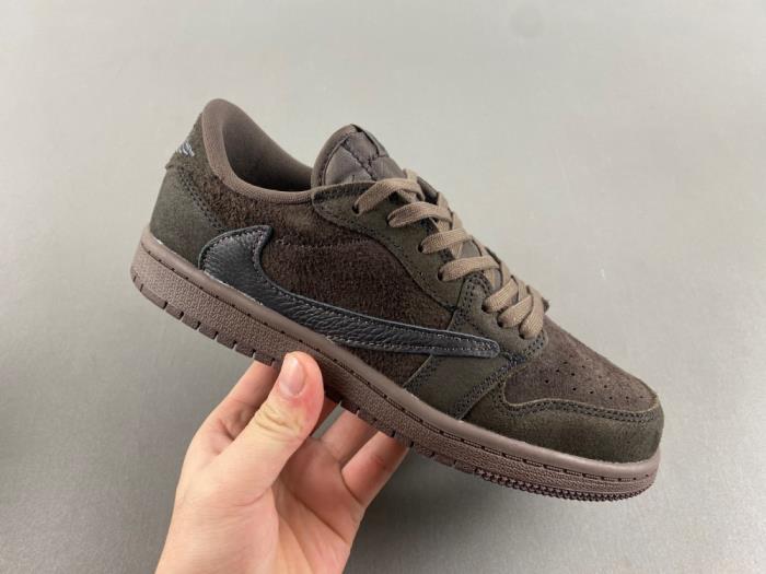 Travis Scott X Air Jordan 1 Low OG SP Velvet Brown