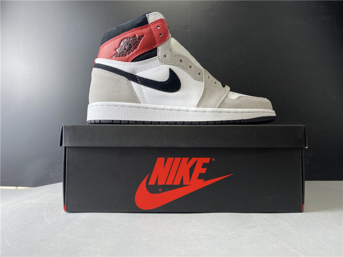Air Jordan 1 High OG “Light Smoke Grey” 555088-126
