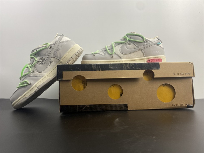 Off-White x Dunk Low ‘Lot 07 of 50’ DM1602-108
