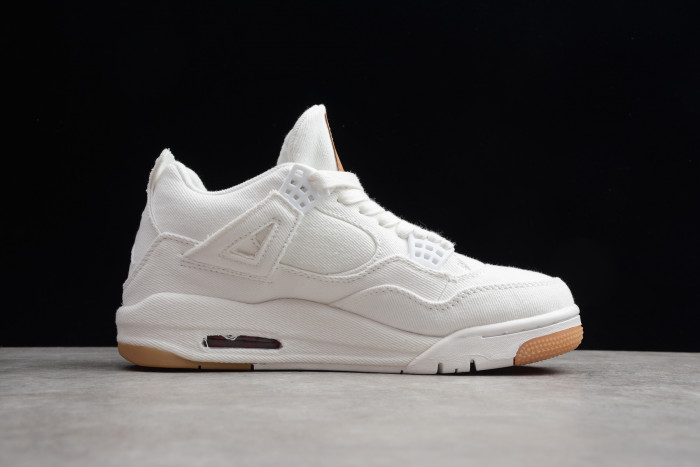 Levi’s x Air Jordan 4 ‘White’ AO2571-100