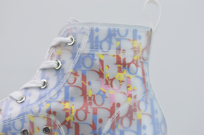 DR B23 OBLIQUE HIGH TOP SNEAKER“CD Ghosting”