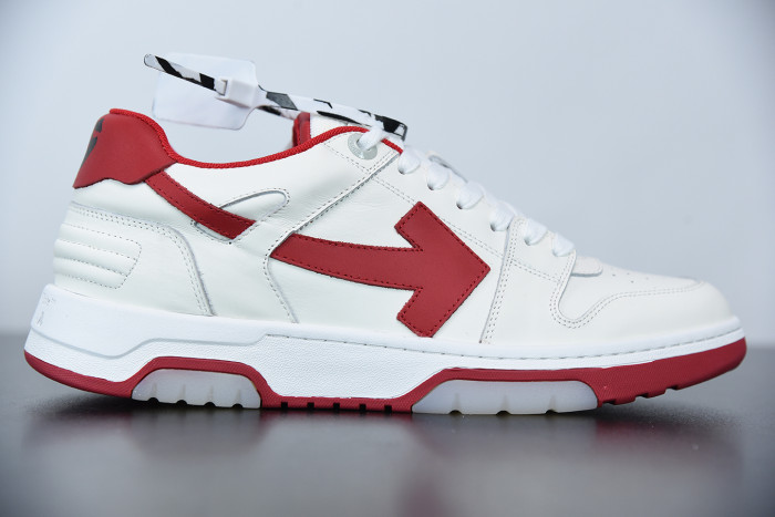 OFF WHITE™ C/O VIRGIL ABLOH OUT OF OFFICE LOW-TOP LEATHER SNEAKERS "OOO"