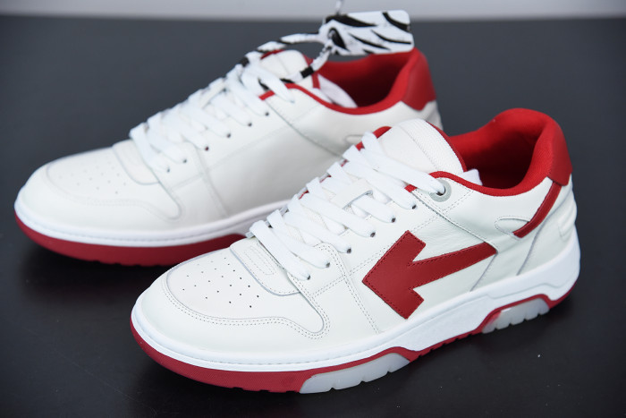 OFF WHITE™ C/O VIRGIL ABLOH OUT OF OFFICE LOW-TOP LEATHER SNEAKERS "OOO"