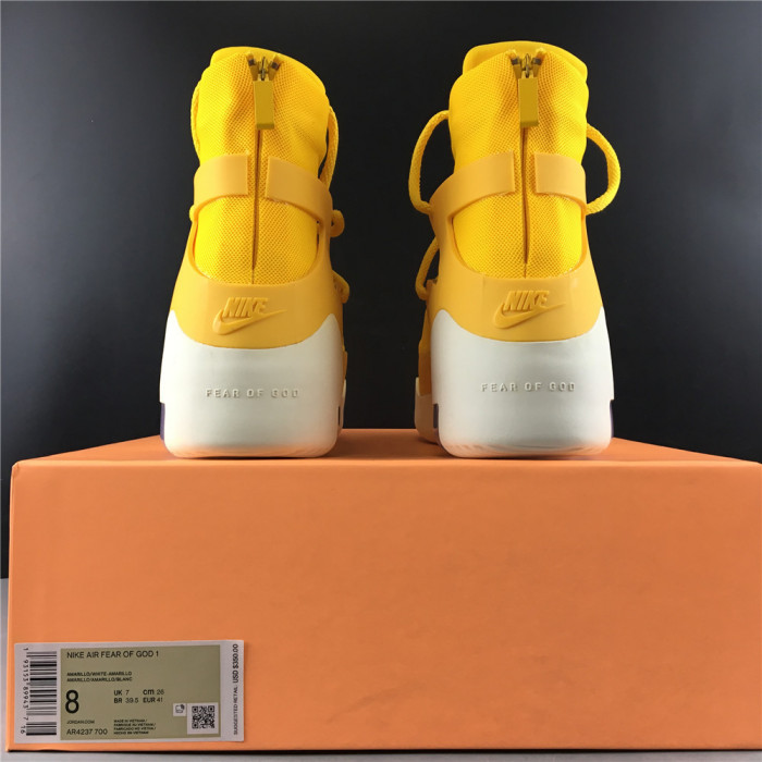 Nike Air Fear Of God 1 Yellow “Amarillo” AR4237-700